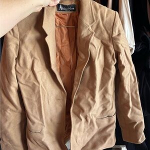 Tan Blazer Vintage Hobnobber Toronto